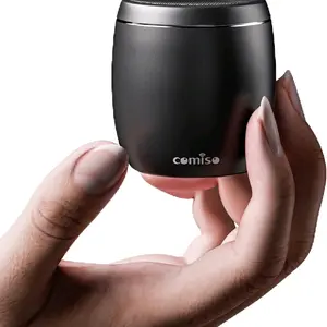 Small Bluetooth Speaker with Stereo Sound, Punchy Bass Mini Speaker with Built-in-Mic, Hands-Free Call, Small Speaker with Brief Design Portable Speaker for Hiking, Biking, Car, Gift, iPhone.  Audio Smartphone Metal Device