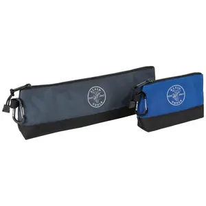 7 in. and 14 in. Stand-up Zipper Bags (2-Pack)