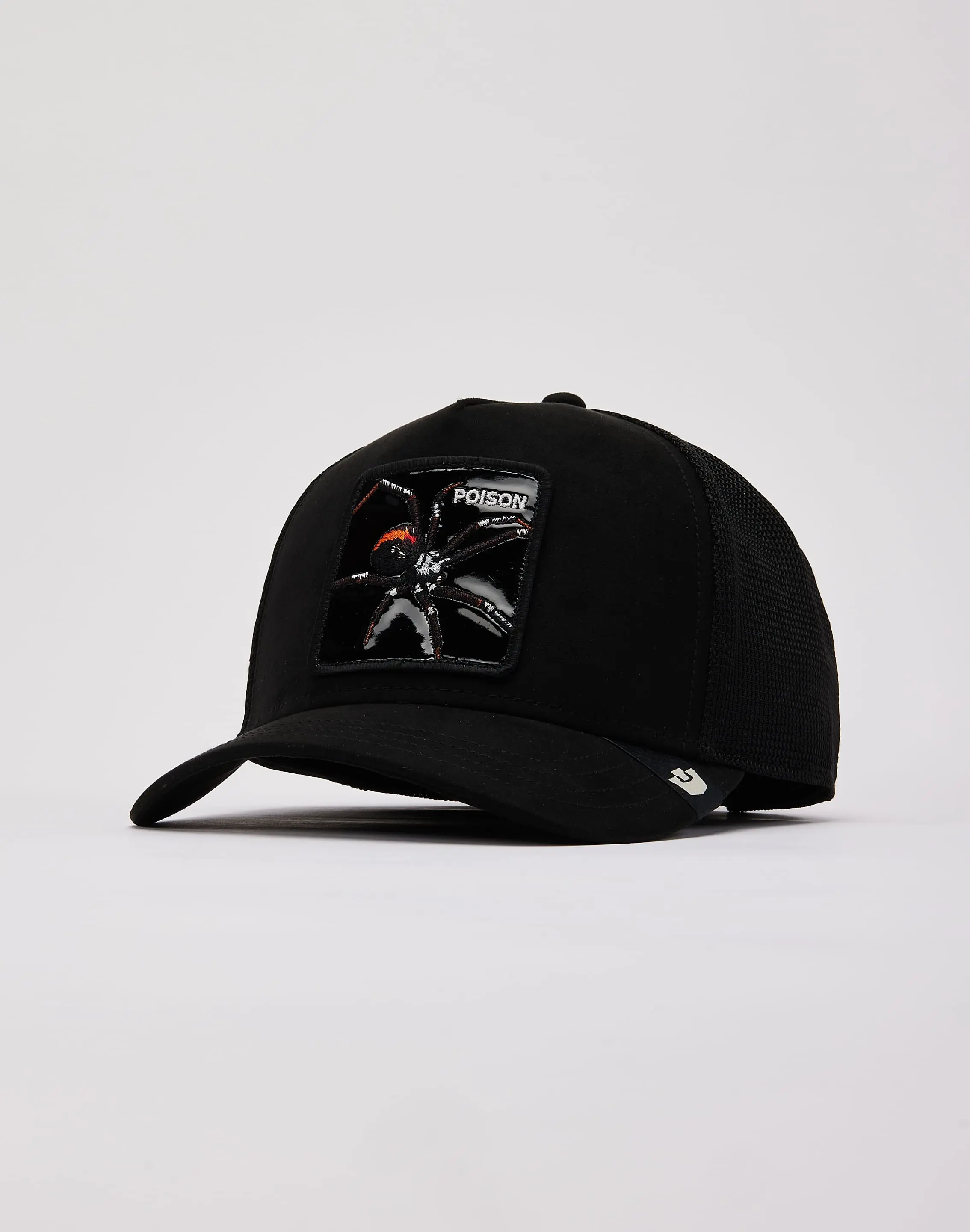 Mens Goorin Bros Black Out Spider Trucker Hat
