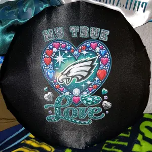 Philadelphia Football True Love Sleeping Cap Hair Bonnets