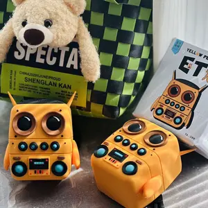 Cute Minion Portable Mini Wireless Bluetooth Speaker - Waterproof and Dustproof, Ideal for Travel, Outdoor Adventures, Home Decor, and Gifts Audio Smartphone, Little Portable Audio Speaker, Home Speaker