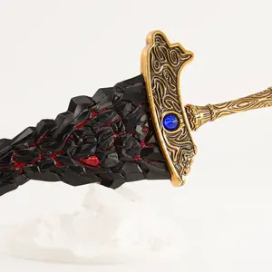 30cm Foam Pad Superbuybox Game Elden Ring DLC Shadow of the Erdtree Maliketh's Black Blade Giftbox Action figures Toy Knife Game Collection Gift Desk Decoration Backpack Pendant Gift