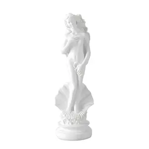 Greek Goddess Venus Statue, Resin Desktop Decor, Classic Art Sculpture, Room Decoration, Unique Gift Idea, Home Office Bedroom