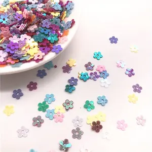 10g Pack 5mm Star Shape Sequins DIY Material, Clothing Accessories Hand Sewn Beads, Sparkle Loose Sequins for Crafts DIY Mix Beads
