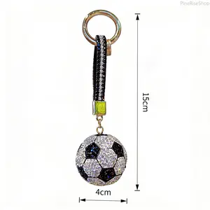 Football Keychain - Car Pendant, Key Lanyard, Couple Charm, Bag Accessory - Gift for Outdoor Sports Enthusiasts