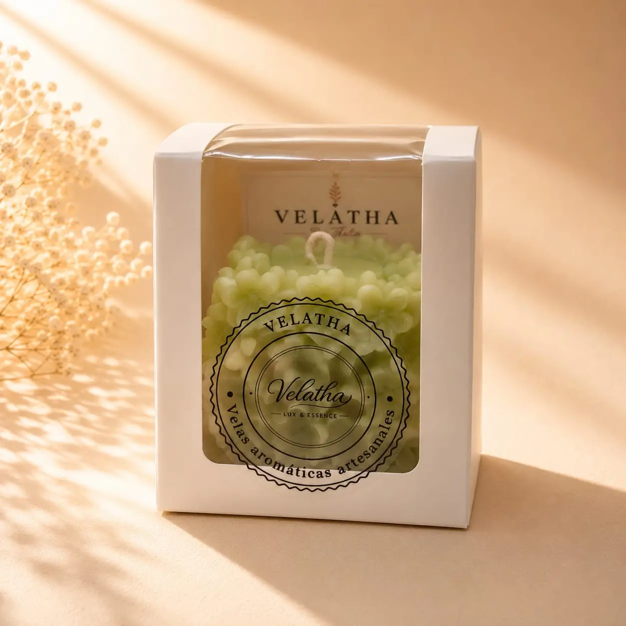 Velathaa Garden Cube Candle