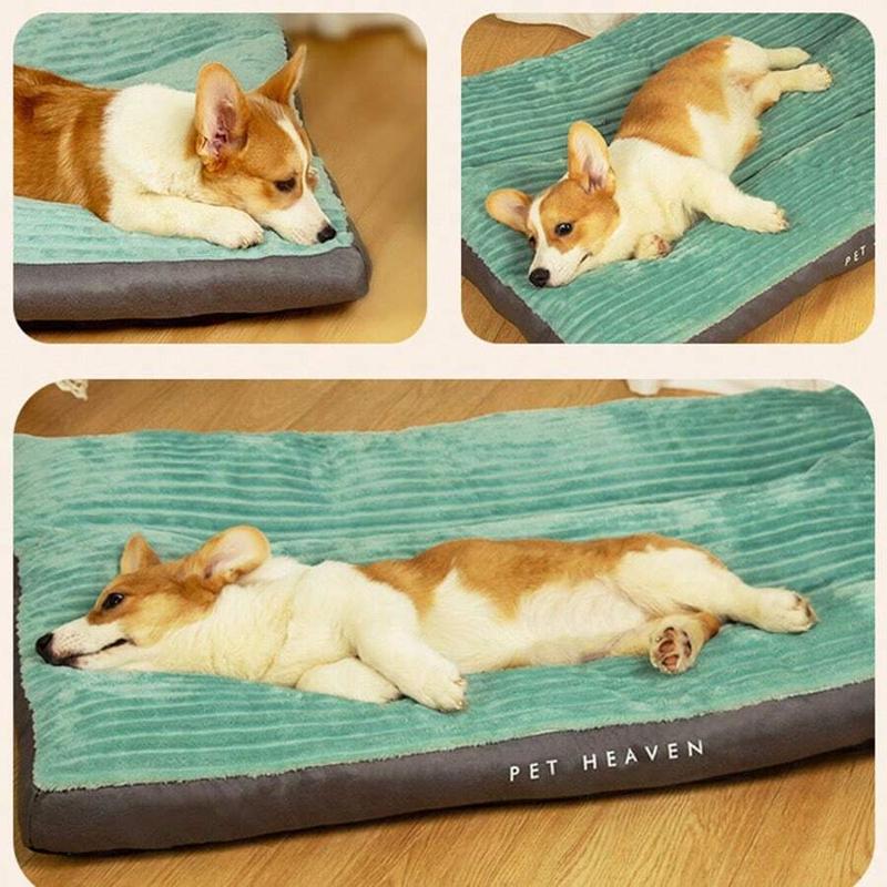 47-Inch/XXL Orthopedic Dog Bed, Foldable Pet Lounge Chair With Removable Washable Cover - Polyester Fiber, Suitable For Large Dog Breeds, Comfortable Sleep, All-Season Use, Extra-Large Dog Mattress Bedding Apartment