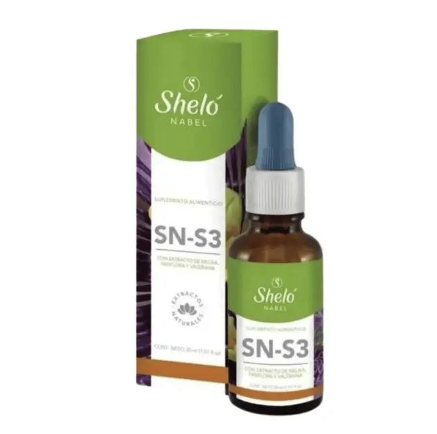 SHELO NABEL SN-S3 VALERIAN MELISSA Realxing Drops SHELO NABEL SN-S3 VALERIAN MELISSA Realxing Drops