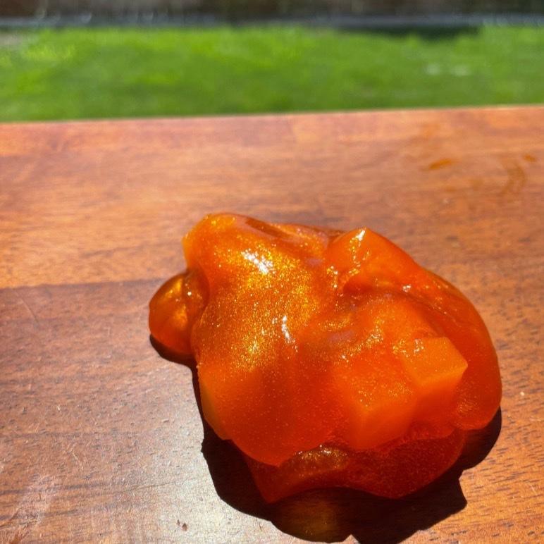 Orange Crush Jelly Cube Slime - Squishy Cubes & Citrus Scent - Fun & Visually Appealing Sensory Play Experience