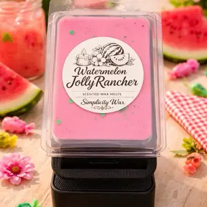 Watermelon Jollyrancher Scented Soy Waxmelt-for wax warmers-summer fragrance- Candle Decor Ornaments Aroma Perfume Decoration Room