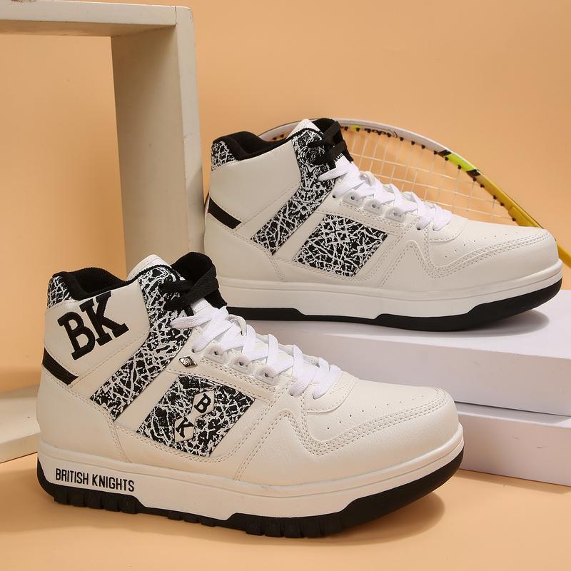 KINGS SL Series Navy White Black Sneakers for Men, Casual Shoes Footwear with BK Logo, Comfortable Sole Training Runner, Perfect Valentine's Day Gift for Men  Athletic Trainer Running