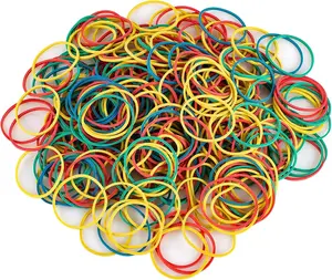 700PCS Multicolor Rubber Bands,Assorted Color Rubber Bands,Sturdy,Heat Resistant Rubber Band for School, Home, or Office
