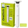 Philips Norelco OneBlade Intimate Pubic Groomer Smooth Steel Stainless Comfort