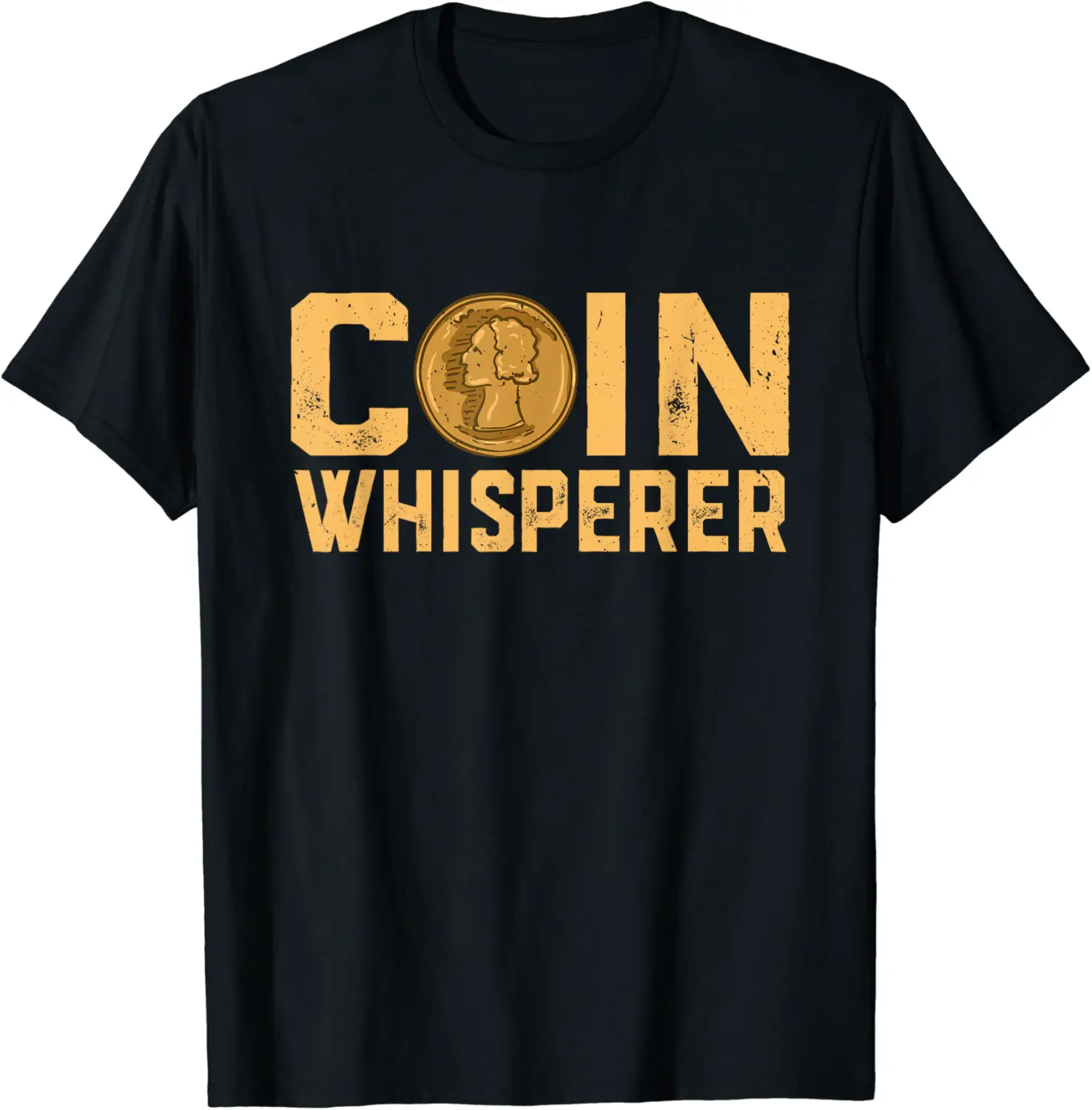 Coin Whisperer Humor Metal Detecting Treasure Hunt Hunter T-Shirt - Prudencekto Shop 23B0DB8PXCGM
