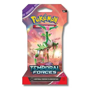 Temporal Forces Pokemon Scarlet & Violet Sleeved Booster Pack TCG