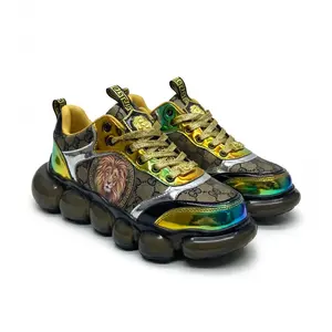 Men’s Chunky Sneakers Thick Sole Platform Shoes, Streetwear Style, Height Boost, Super Comfortable for Daily Wear