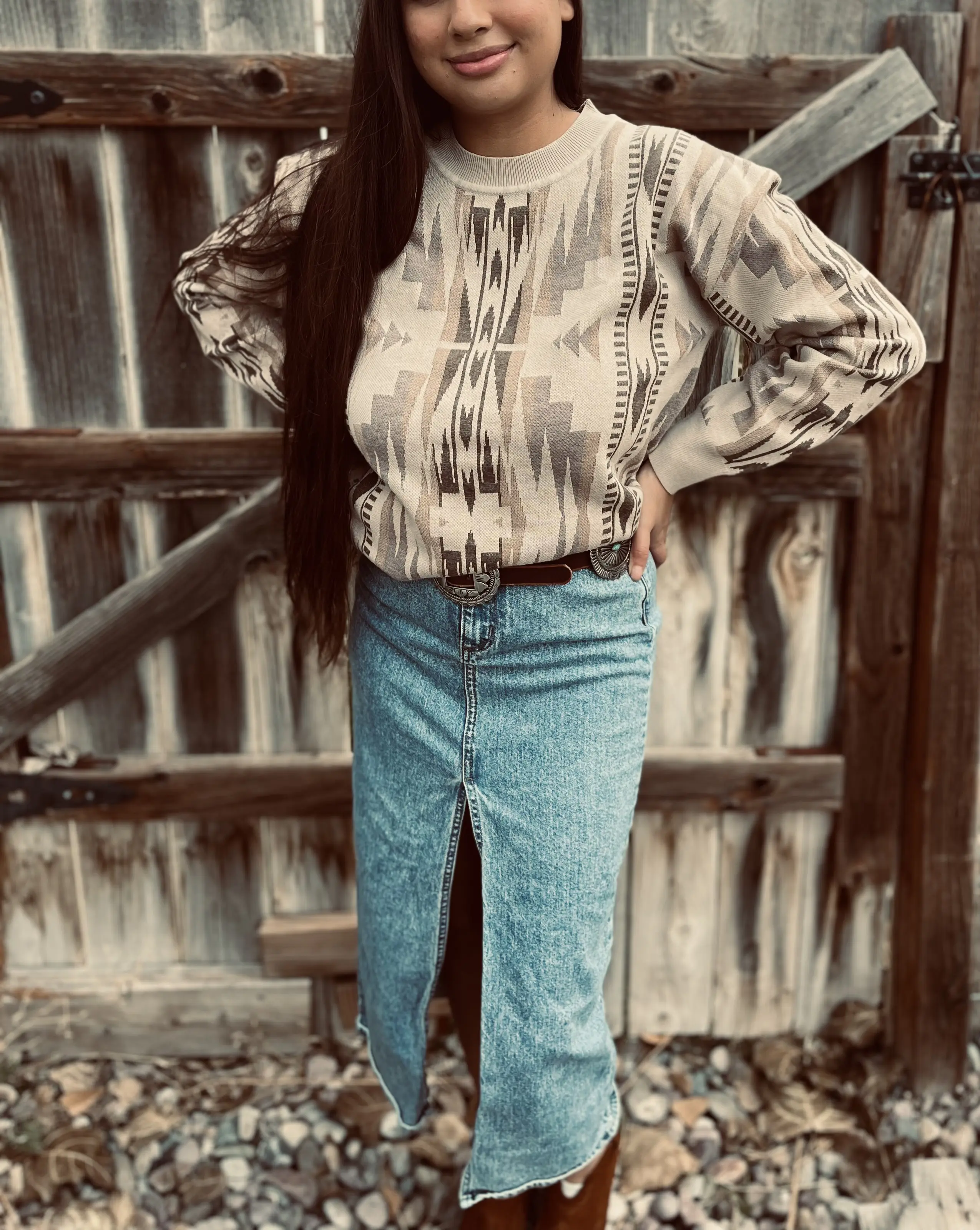 Wyoming Aztec Sweater