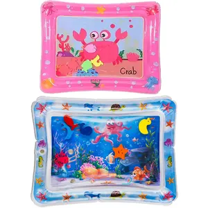 Inflatable Water Pad Toy, Perfect Growth Stimulating Entertainment Time, Baby Newborn Fun Early Development Activity Game, Nursery Development Mat