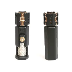 Musketeers Gun Bolt Type Fidget Spinner EDC Haptic Slider Metal Fidget Toys ADHD Tool Adult Stress Relief Toys Office Desk Toys Portable Multifunction Carbon