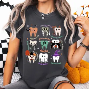Teeth Dress in Costumes Halloween Dental T-Shirts / Sweatshirts