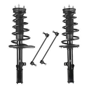 VEVOR Rear Shock Absorber Strut Assembly, 2Pcs Shock and Strut Assembly with Stabilizer Bar Coil Spring, Compatible with 2007-2011 Toyota Camry and 2008-2012 Toyota Avalon Models, OE 172401