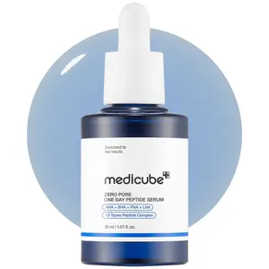 [medicube]  Zero Pore One-day Peptide Serum | 15.2% AHA+BHA+PHA & 2% Niacinamide