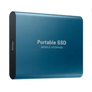 Ultra Thin High Speed Portable SSD 1TB 2TB 4TB 8TB 16TB Large Capacity External Storage Expansion Drive