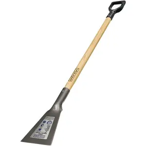 Vulcan Heavy Duty 7 in. Forged Steel Scraper - Hardwood Handle -  Tool for Clearing Ice from Sidewalks, Driveways, and Roads - Multi-Purpose Can Be  Year Round (D-Grip)