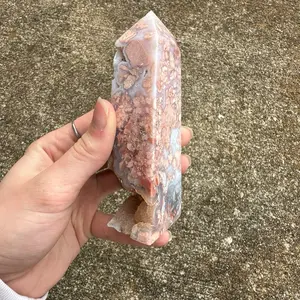 Cotton Candy Agate tower #14