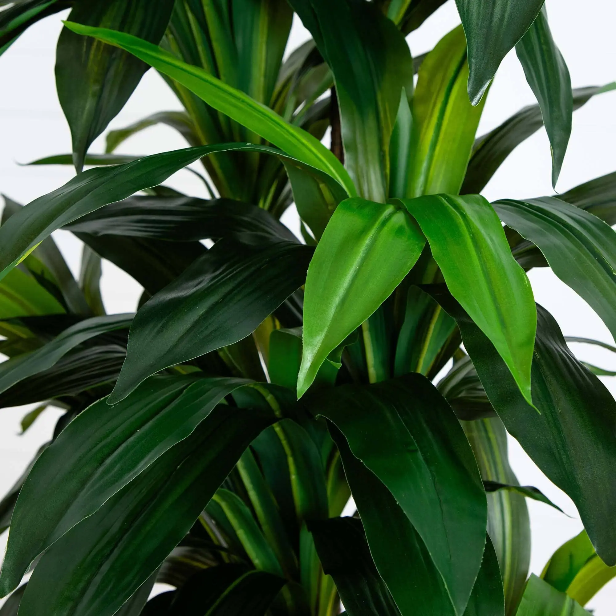9ft Lifelike Artificial Dracaena Tree - Decorative Fake Tropical Plant with Real-Touch Bendable Leaves for Home Indoor Accent Decor