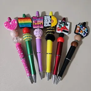 Beaded pens with focal sayings