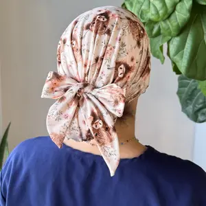 Highland Cow Modern Scrub Cap