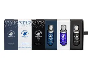 Beverly Hills Polo Club | Men's Fragrance Gift Set Aqua/Blue/Sexy 1oz Slider - Long-Lasting Luxurious Eau de Toilette Scents - Bold & Sophisticated Fragrance - Perfect for Gifting or Everyday Confidence | Ideal for Any Occasion Concentrated Perfume