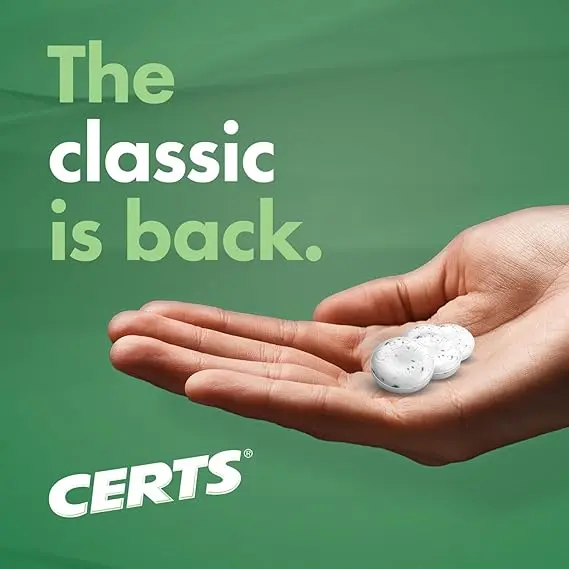 Certs Mints – Classic Fresh Breath Mint | The Original Since 1956