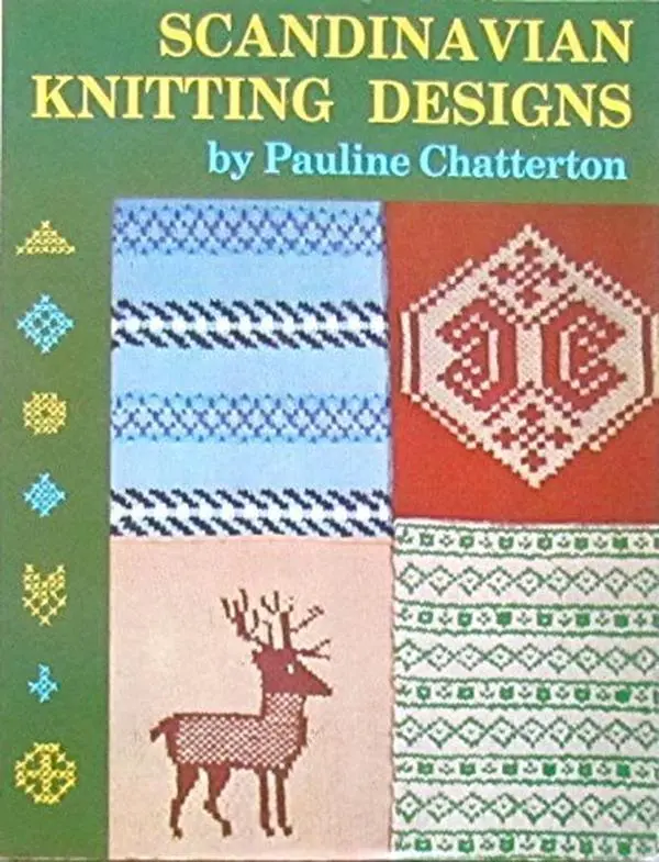 USED Book - Scandinavian Knitting Designs by Pauline Chatterton (Paperback) - english