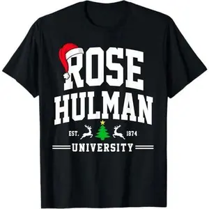 Rose-Hulman Institute Technology University Arch Christmas T-Shirt