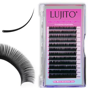 Classic Eyelash Extensions 8-15 Mix Individual Lash Extensions Matte Black Silk Lashes Wholesale For Beauty Cosmetic False Lashes