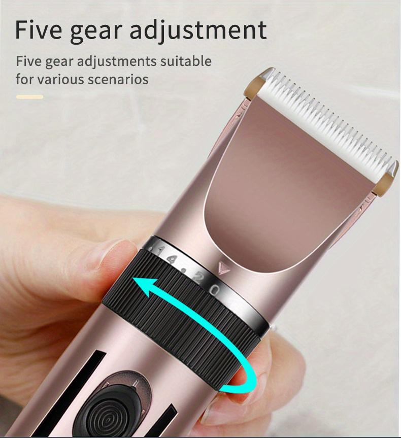 Multifunctional Electric Hair Clipper | USB Charging, 4 Types of Limit Combs, Professional Wireless, Ideal for Travel and Home Use, Perfect Holiday Gift for Fathers ,perfect travel gift