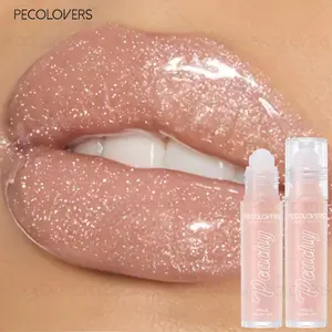 Fruit Rolling Lip Balm, Moisturizing Pearlescent, Transparent Lip Oil, Long-lasting Moisturizing, Suitable for Autumn and Winter, Lip Cosmetics, Lip Care Cosmetics