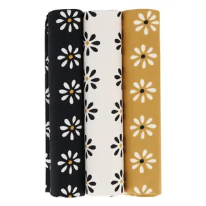Trafalgar Mary's Rose Daisy Cotton Handkerchiefs (3 Pack), Handkerchiefs