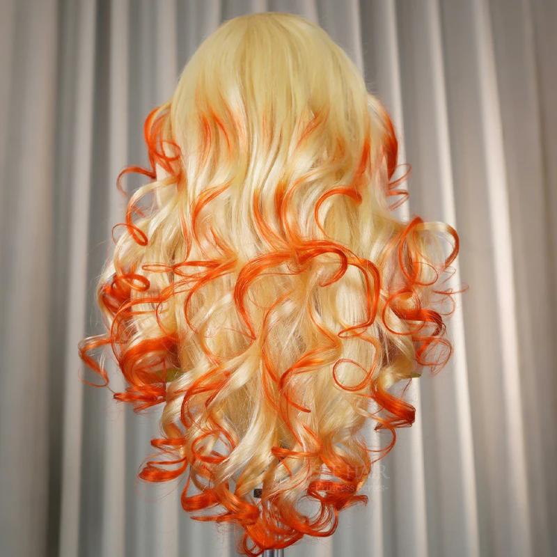 【NEW ARRIVAL】ISEE Pre-Styled Butterfly Cut Layer Blonde & Orange Human Hair Wigs Pre Bleached Mini Knots Pre-Cut 7x5 Lace Wig#TikTokShopHolidayHaul
