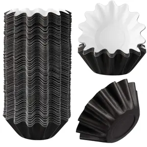 Wax Melt Liners Reusable Wax Warmer Leakproof Candle Warmer Liners Wax Tray for Scented Wax, Electric Wax Warmers Pluggable Wax Melter and Burner(Black, 25 Pieces)