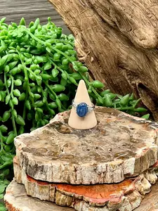 Blue Kyanite Ring