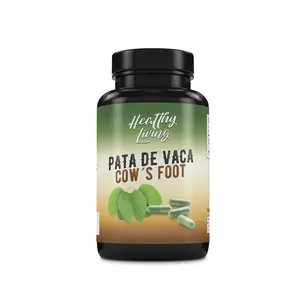 Healthy Living Pata de Vaca Capsules x90 - Traditional Herbal Support for Blood Sugar & Metabolism, Vegan, Non-GMO, 100% Bauhinia forficata Leaf Powder