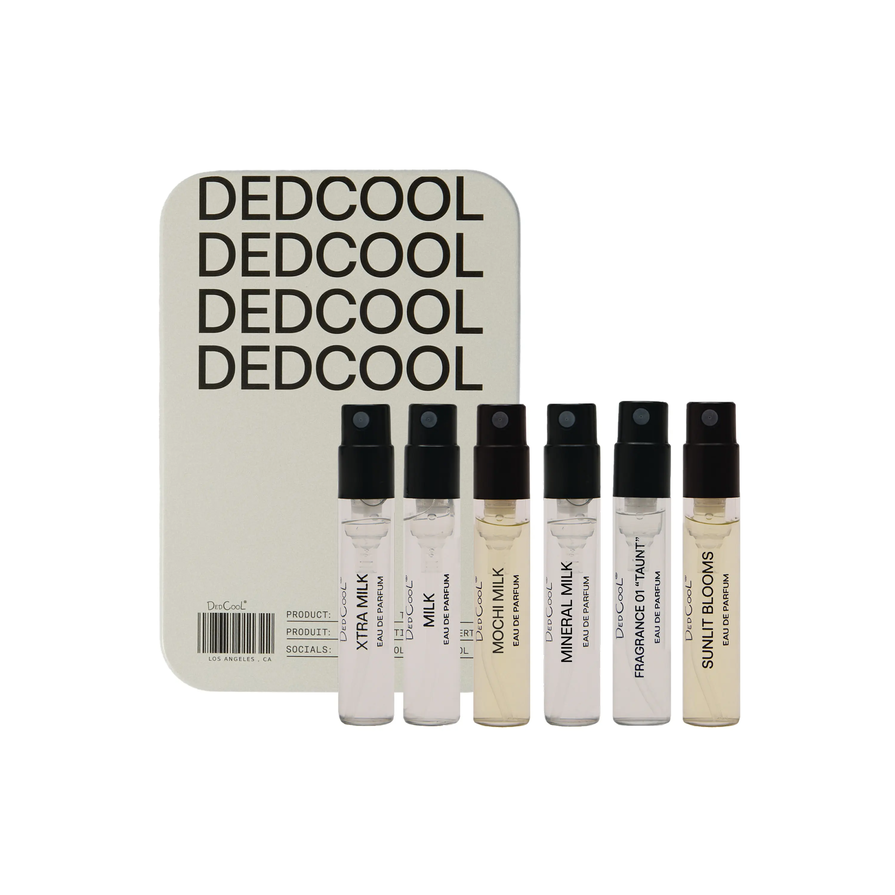DedCool Best Sellers Discovery Set - Xtra Milk, Milk, Mochi Milk, Mineral Milk, 01 Taunt and Sunlit Blooms