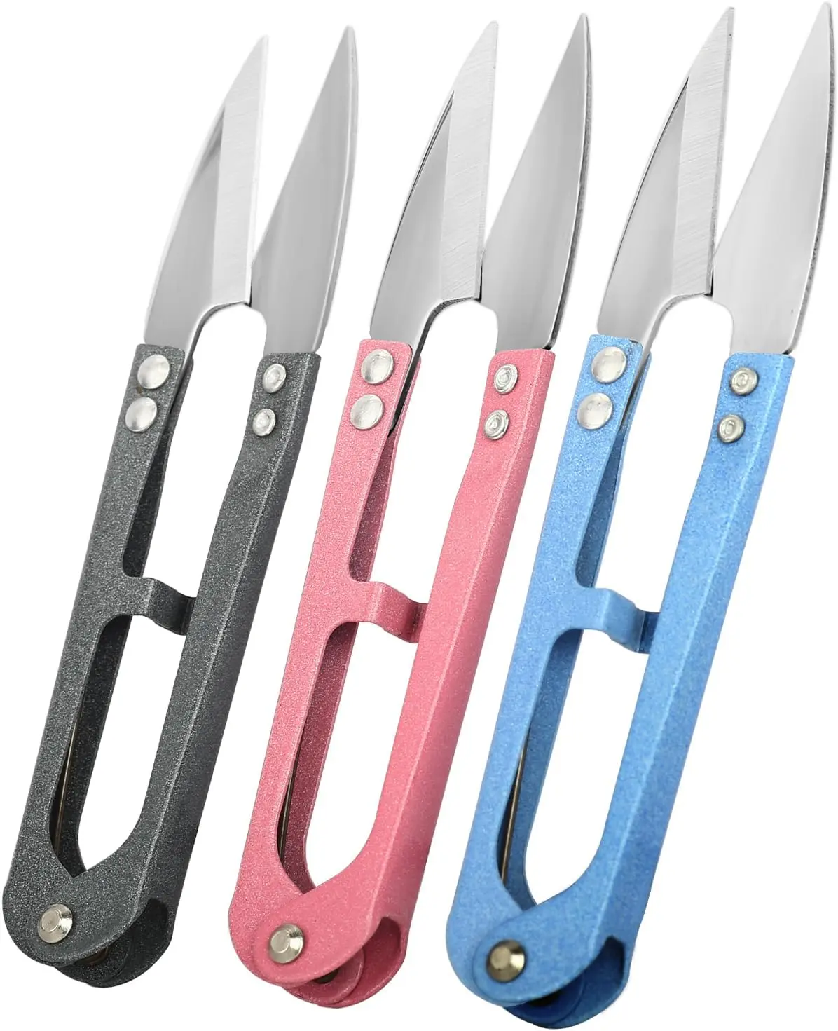 3 count Thread Snips, High-Carbon Steel Thread , 4.25inch Yarn  for Sewing, Quilting, Knitting, DIY,  Making, Bonsai Bud and Leaves Pruning.