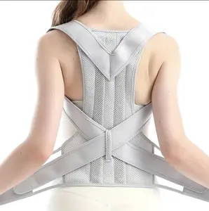 Adjustable Posture Corrector For Men and Women,Back Posture Brace,Breathable Back Straightener Back Corrector Posture Improve And Neck,Posture Correction Belt Healthcare Lightweight Waist Trainer Corsets Waist Girdle outdoorfun