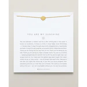 You Are My Sunshine Icon Necklace (Mother Son)