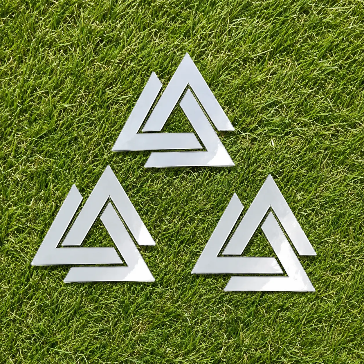 Chi Batt Chrome Decal (2 Sticker Pack)