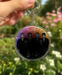 WC Acrylic Keychain 2 side, Decor Bag, Gift For Her, Gift For Army, Birthday Gift, Gift For BFF